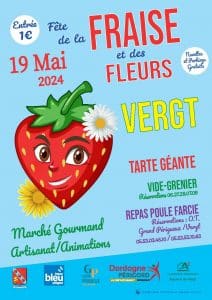 fete de la fraise à vergt 2024